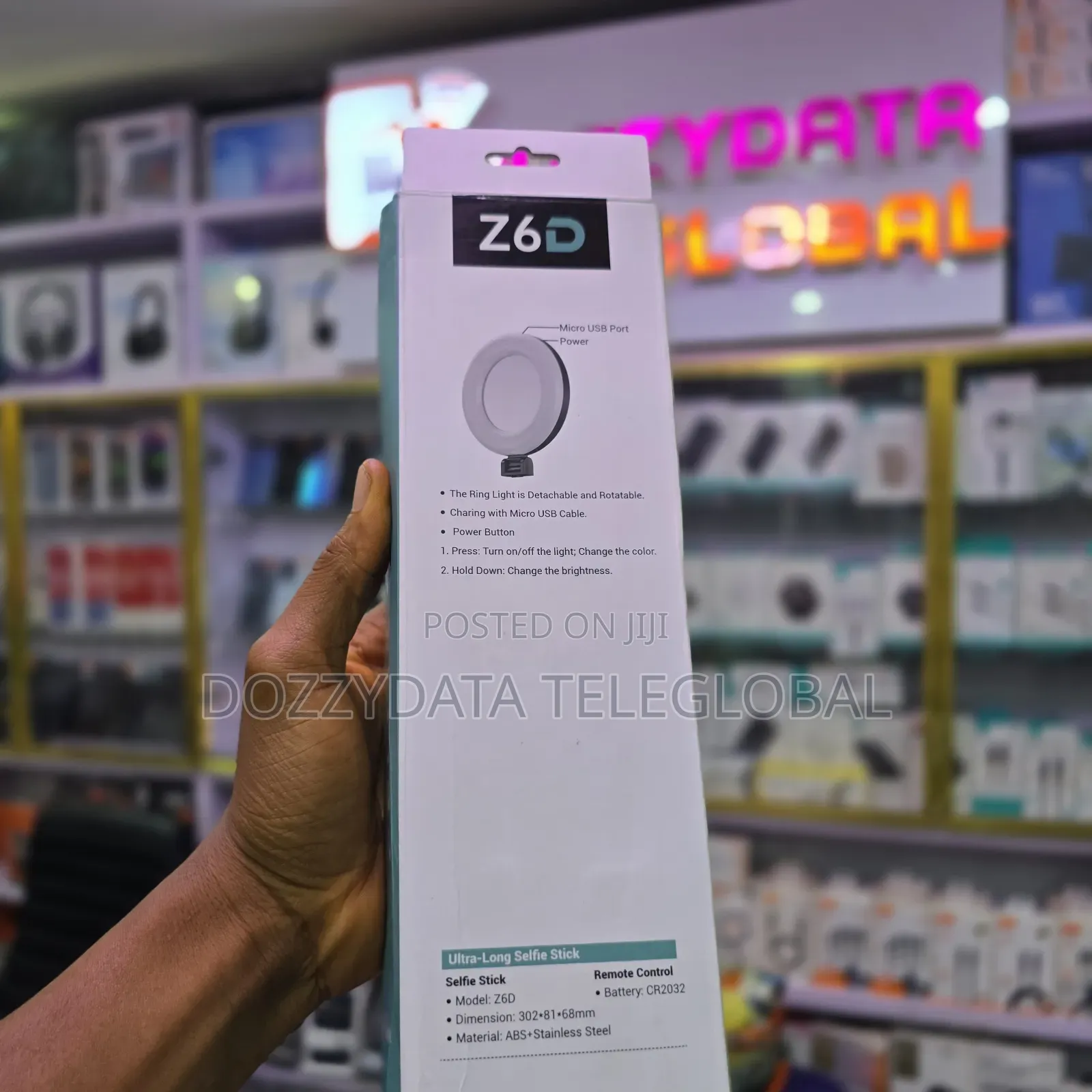 Z6d Wireless Selfie Stick Tripod