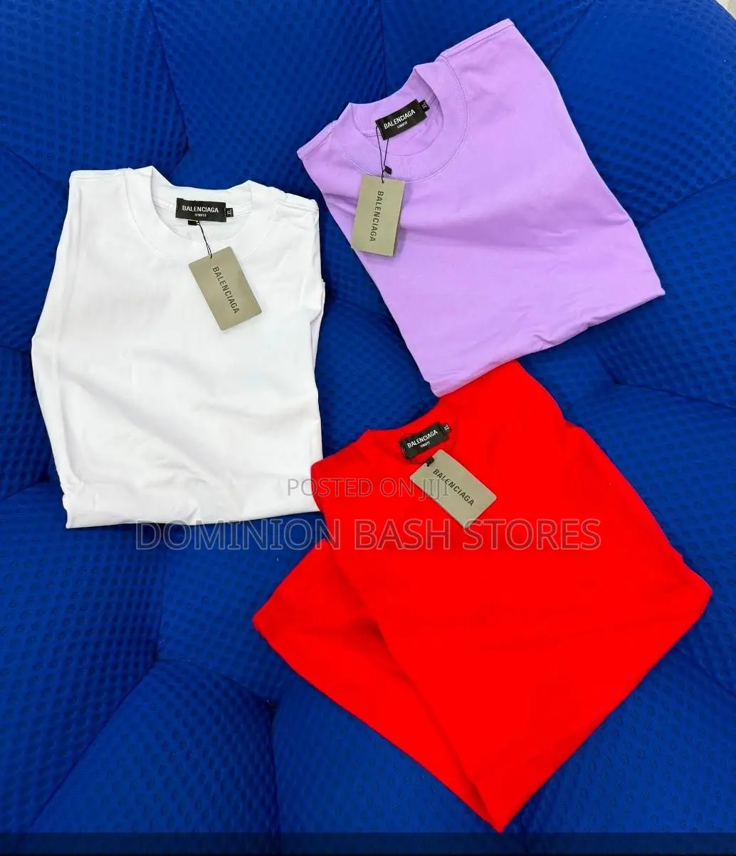 High Quality Balenciaga Plain Tees