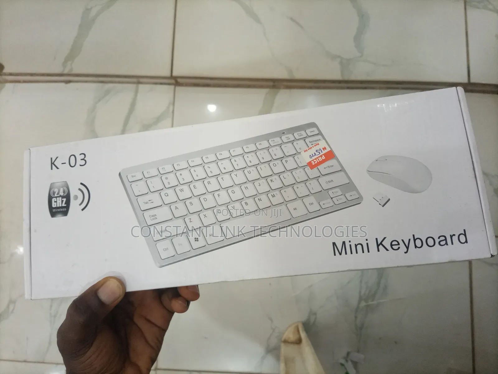  2.4ghz Mini Wireless Keyboard and Mouse Combo