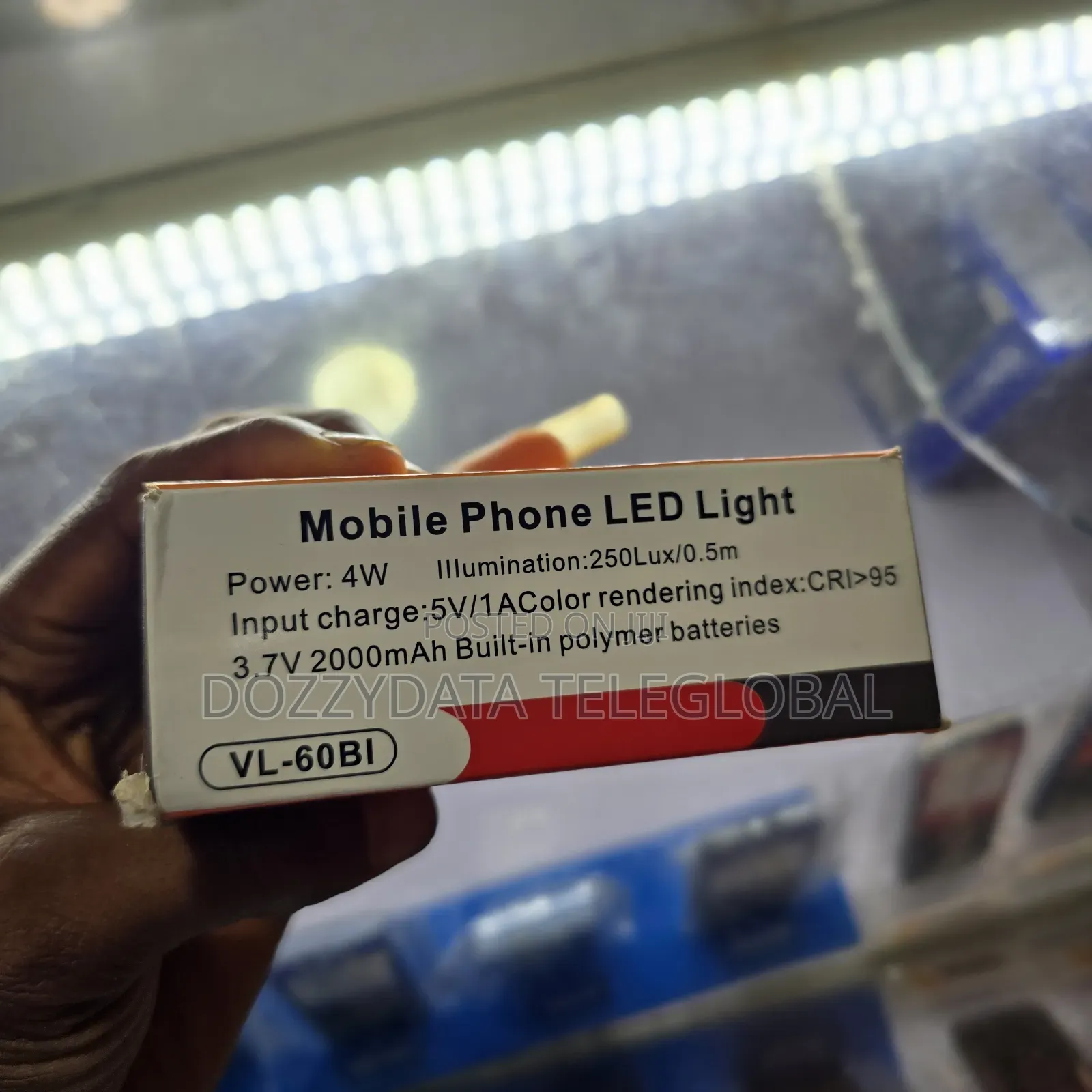 Vl-60bi Portable Led Fill Light for Mobile Phones