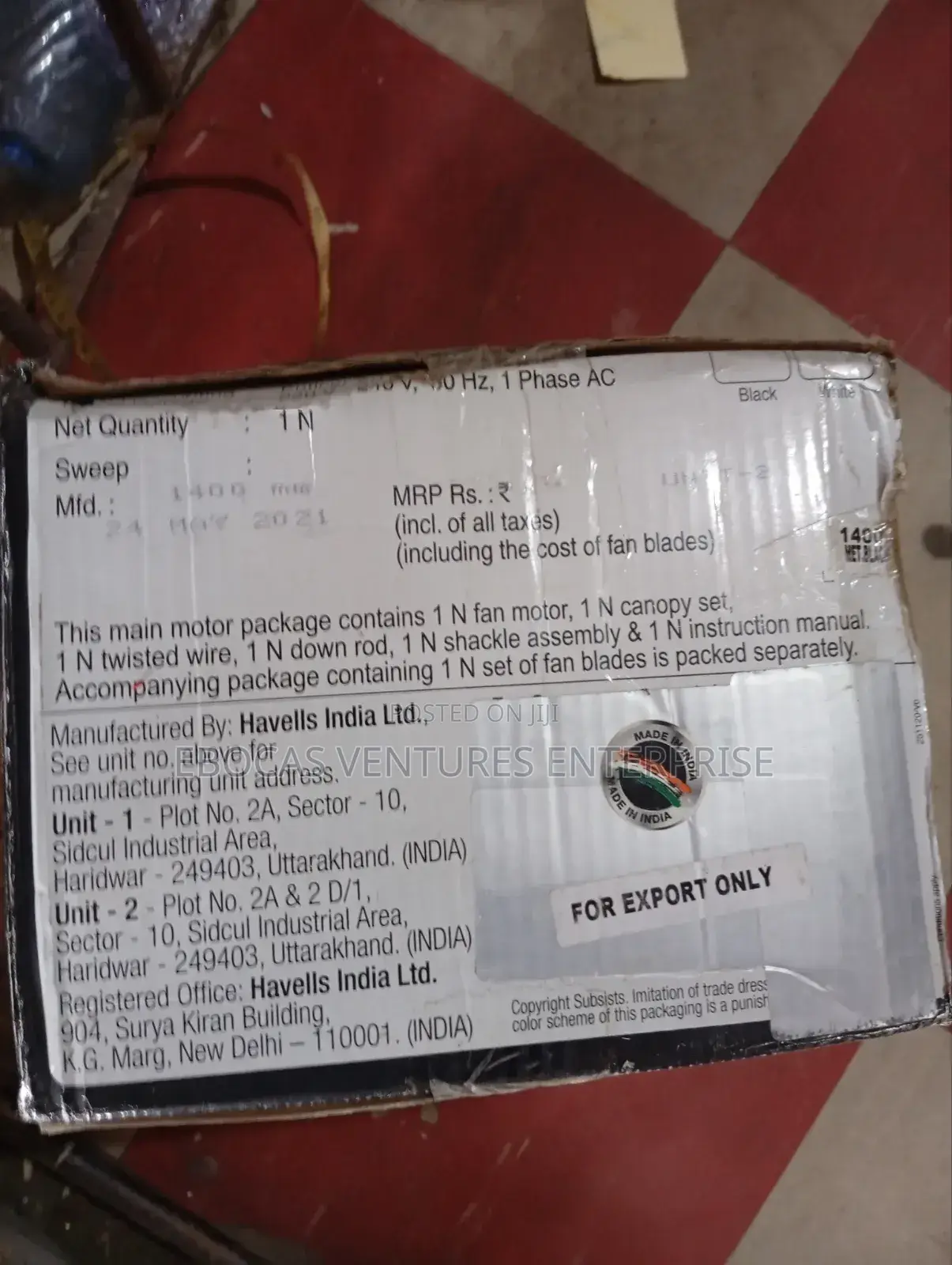 Havell Enticer Art Celling Fan