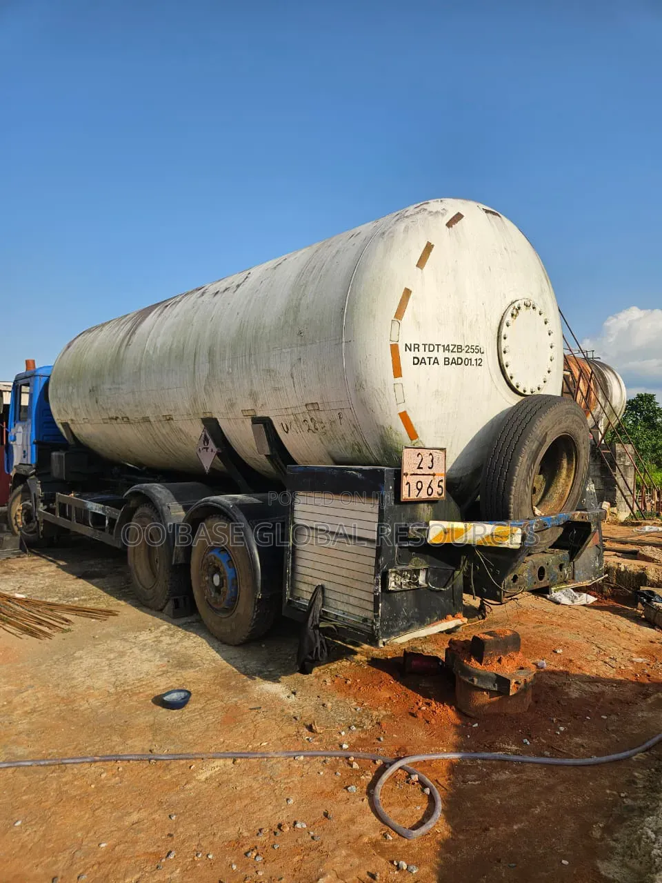 Nigeria Used 13tonnes Man LPG Bobtail