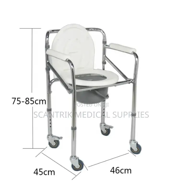 Affordable Commode Chair With Wheels in Nigeria