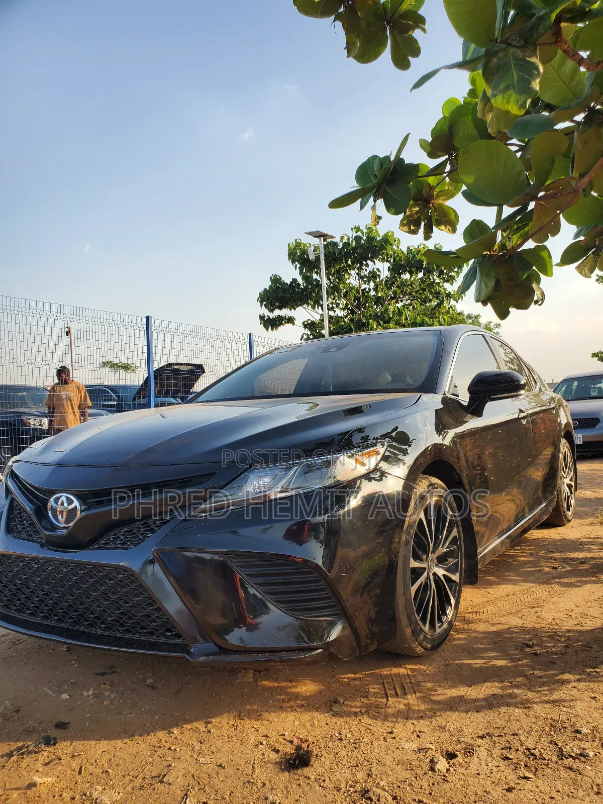 Toyota Camry SE (2.5L 4cyl 8A) 2019 Black