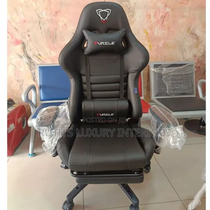 Generic Swivel Gaming Chair - Black