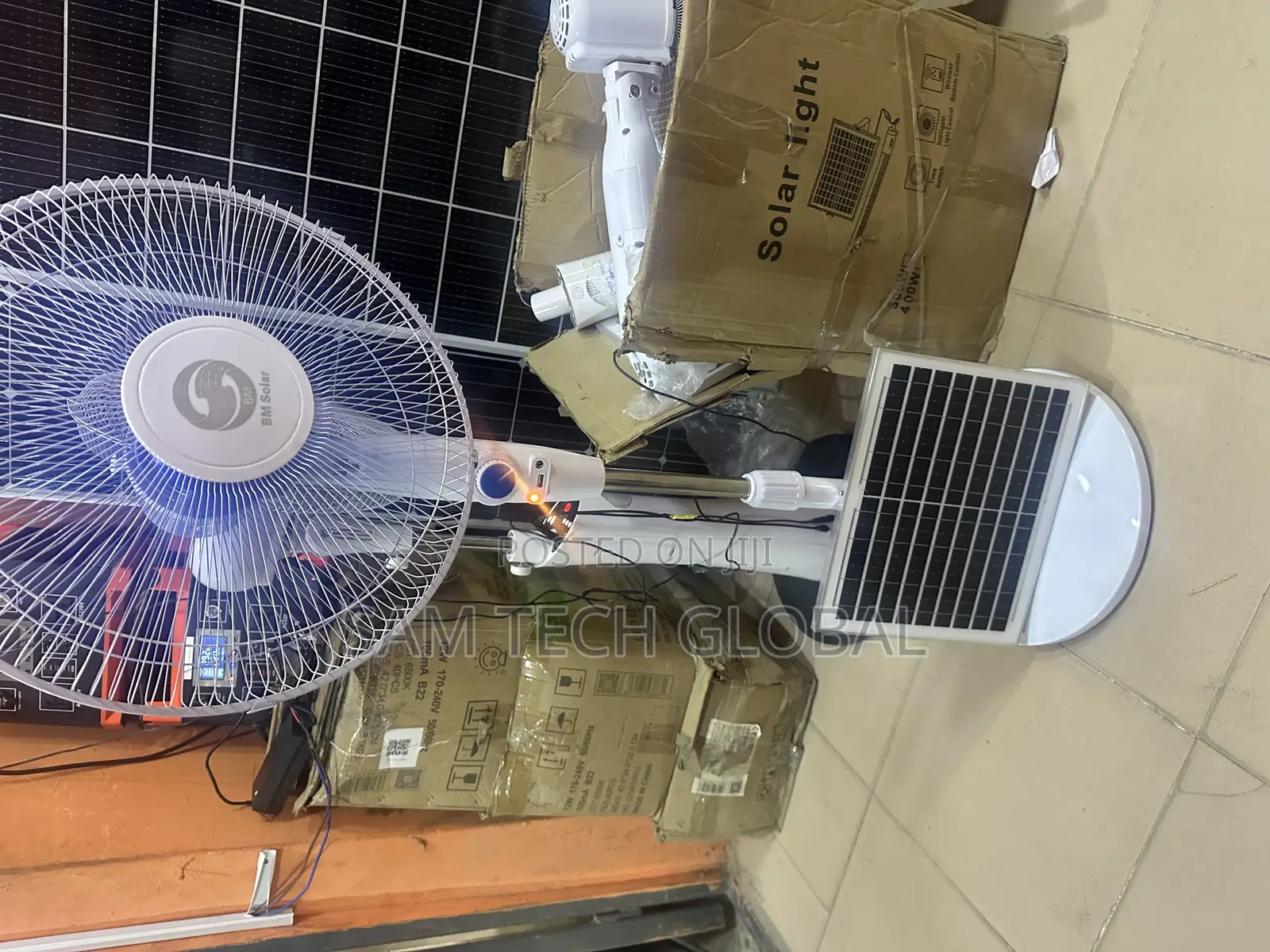 16" Bm Solar Fan