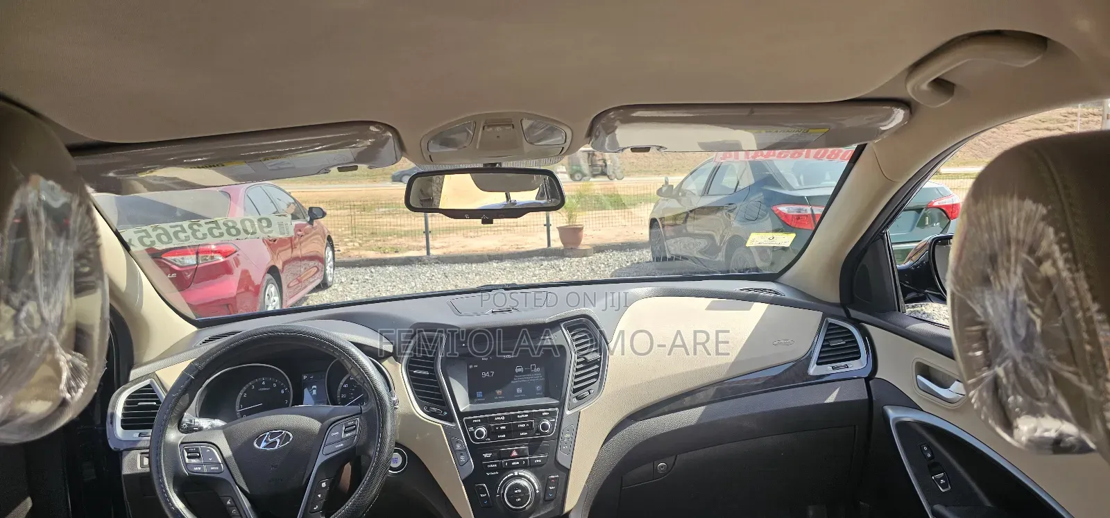 Hyundai Santa Fe SE AWD 2018 Blue