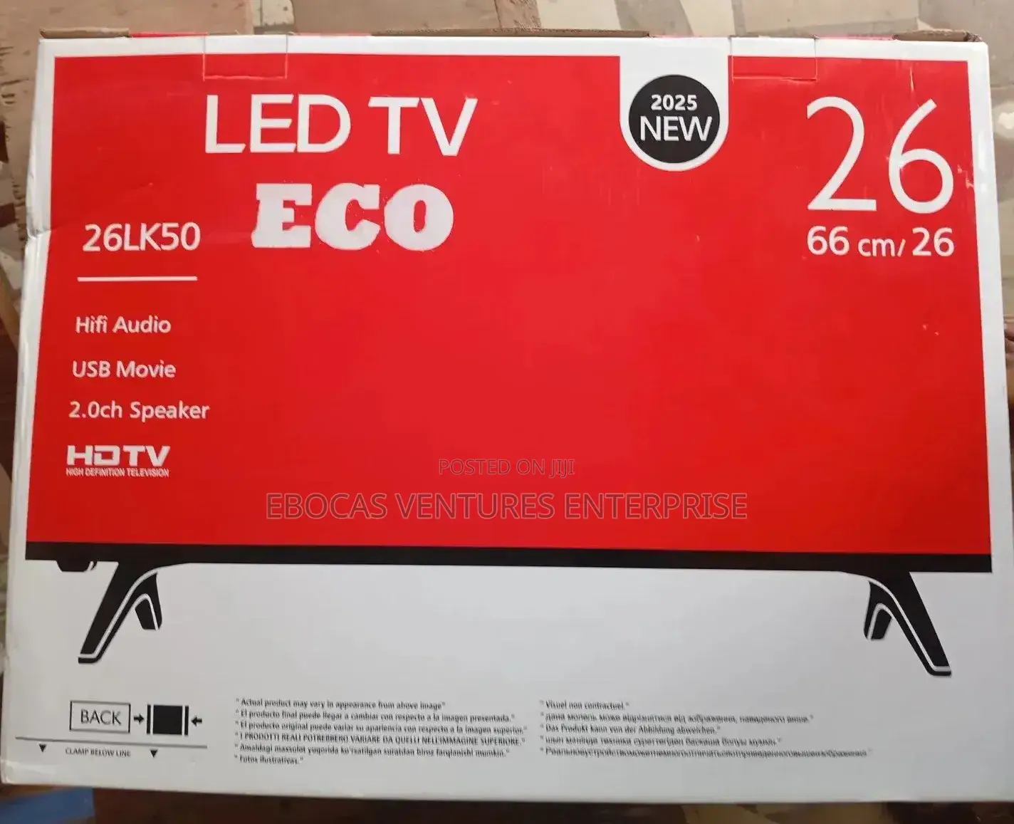 Eco 26 Inches Led Tv Side Speaker
