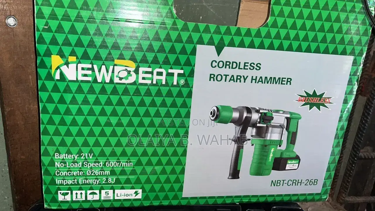 Newbeat 21v Brushless Rotary Hammer SDS Plus 26mm