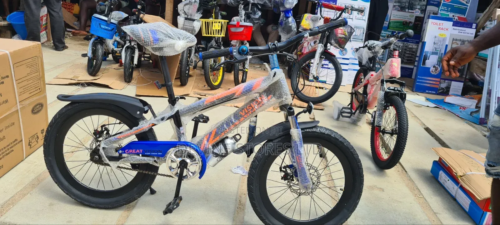 16" Children Blue Bicycle(Age 4-10 Years)