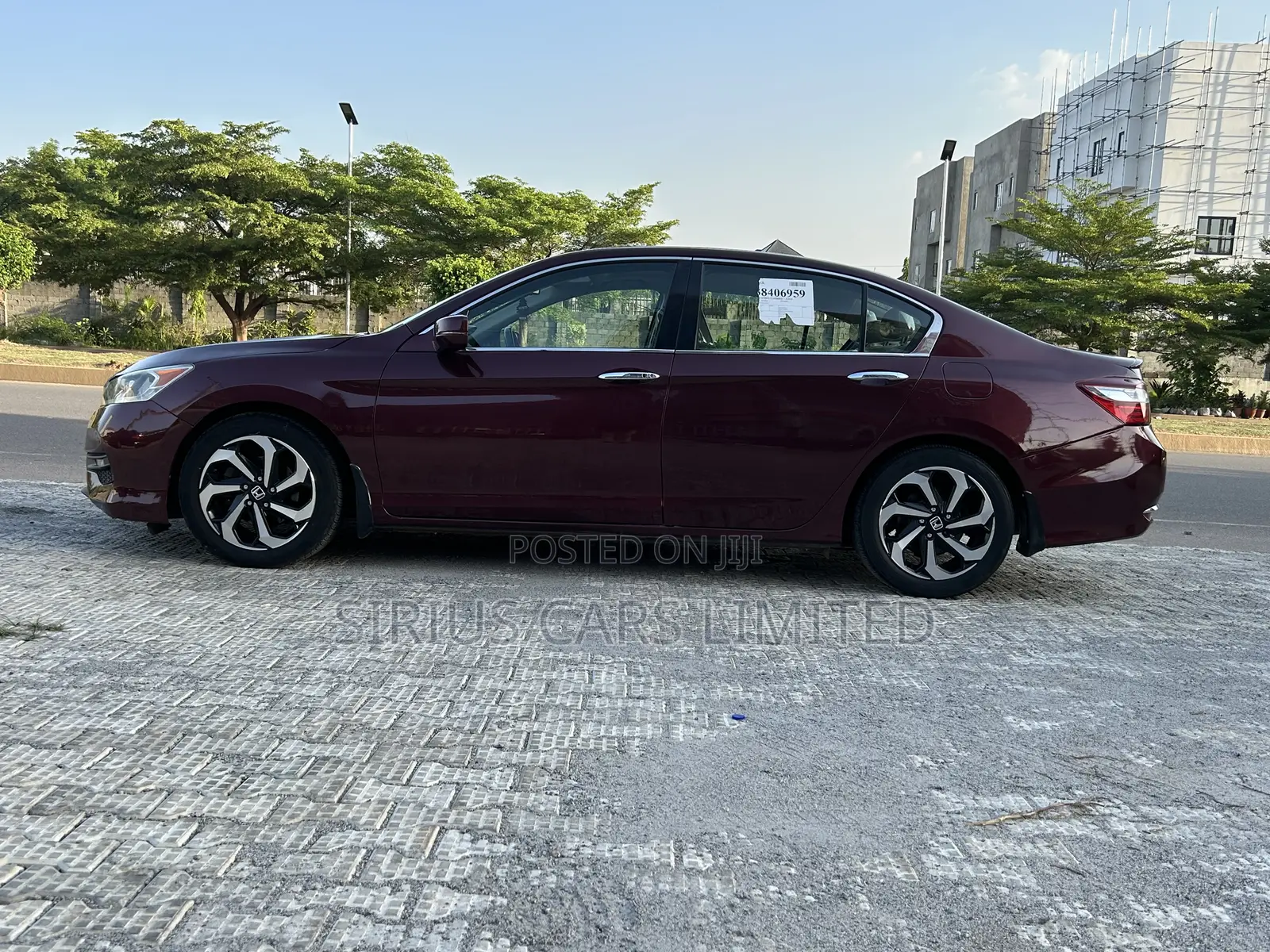 Honda Accord LX 4dr Sedan FWD (2.4L 4cyl 2A) 2017 Burgundy
