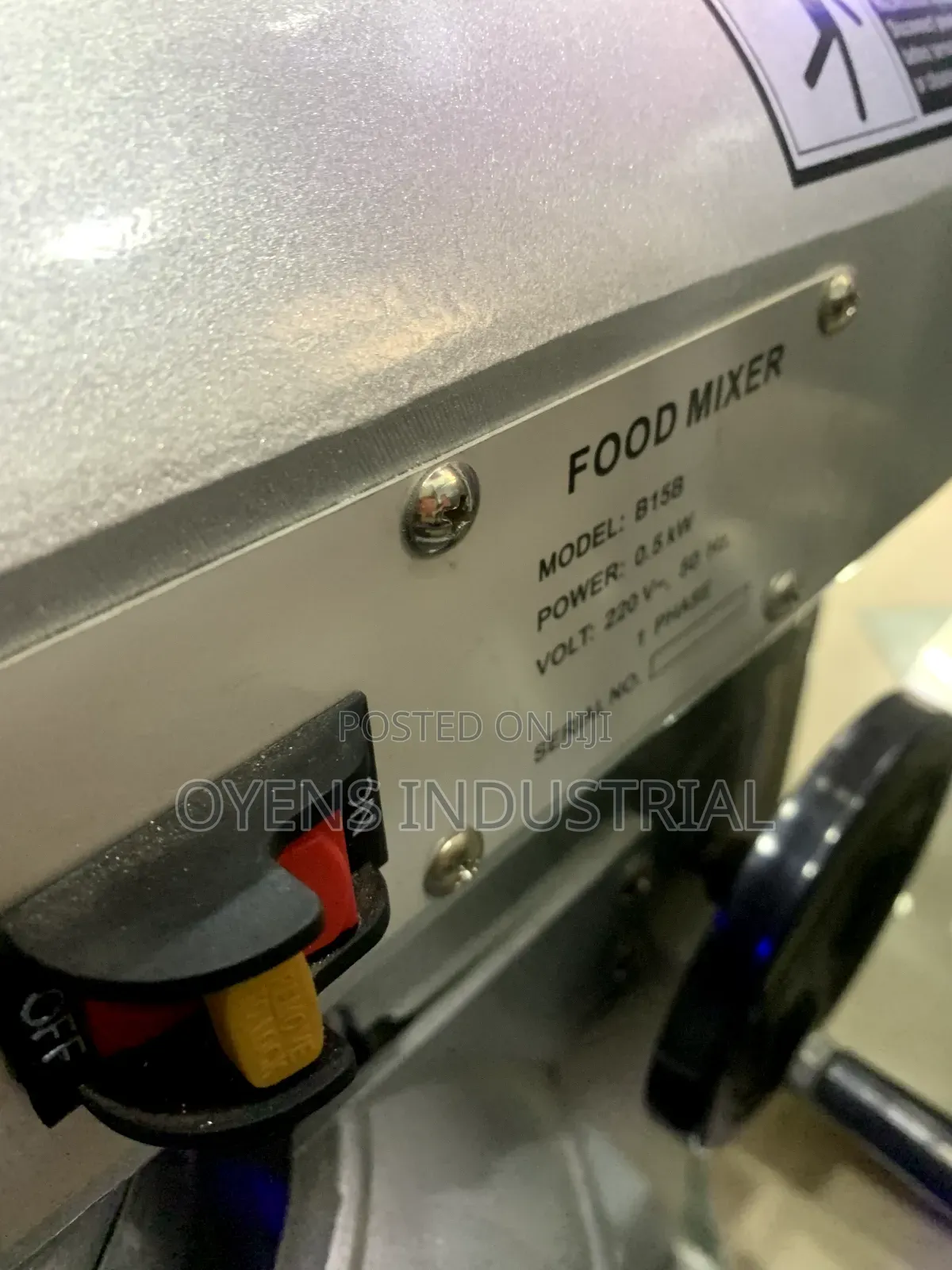 Industrial Mixer Cake