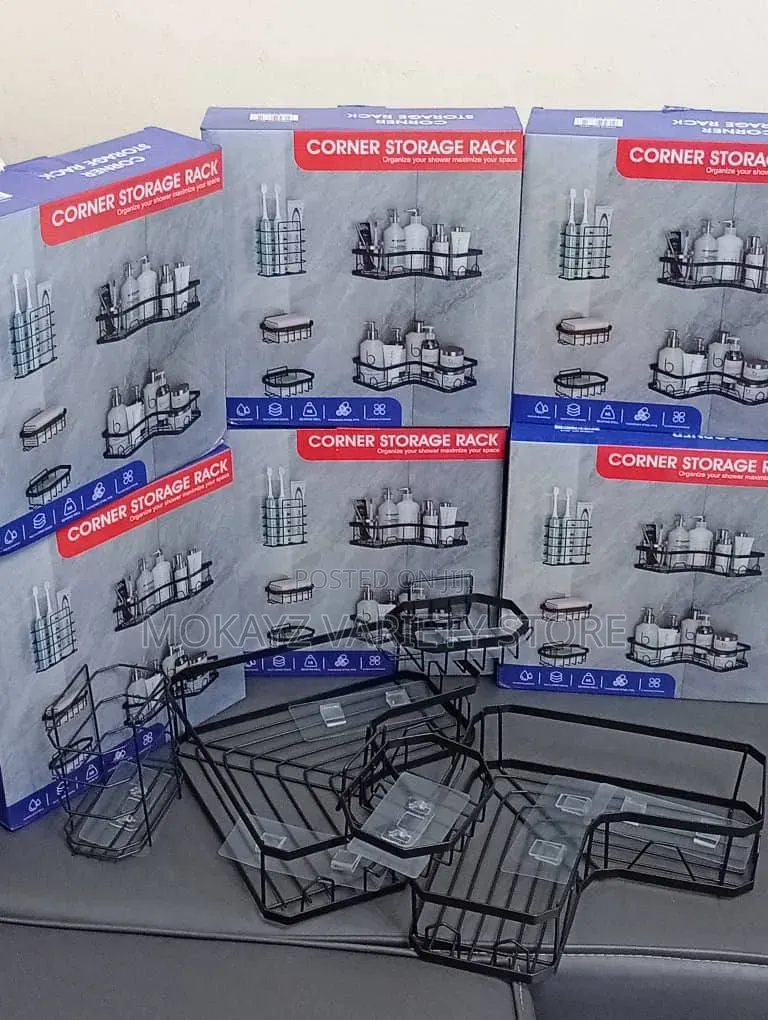 5-in-1 Multipurpose Corner Storage Rack