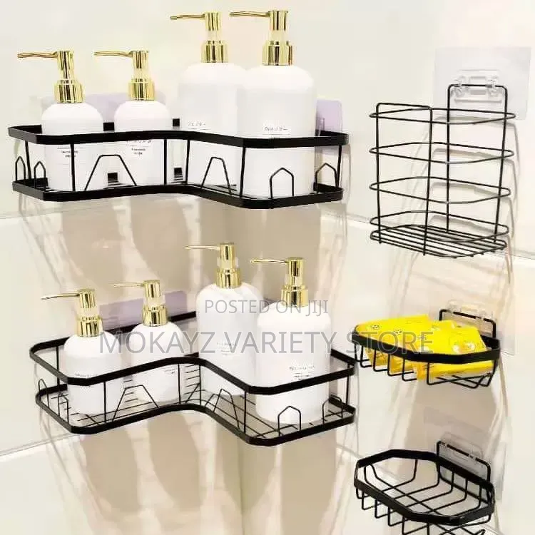 5-in-1 Multipurpose Corner Storage Rack
