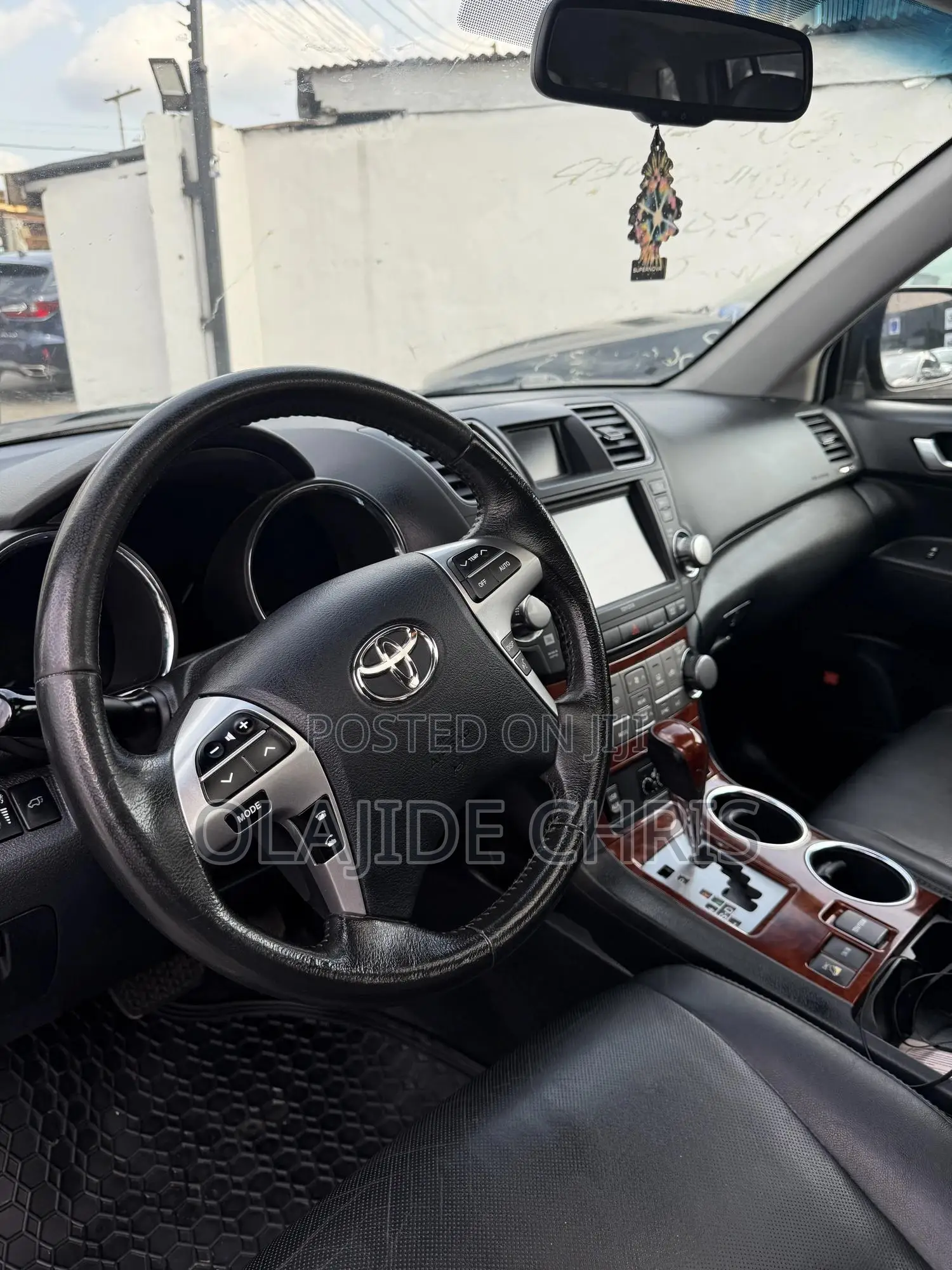 Toyota Highlander Limited 2012 Blue