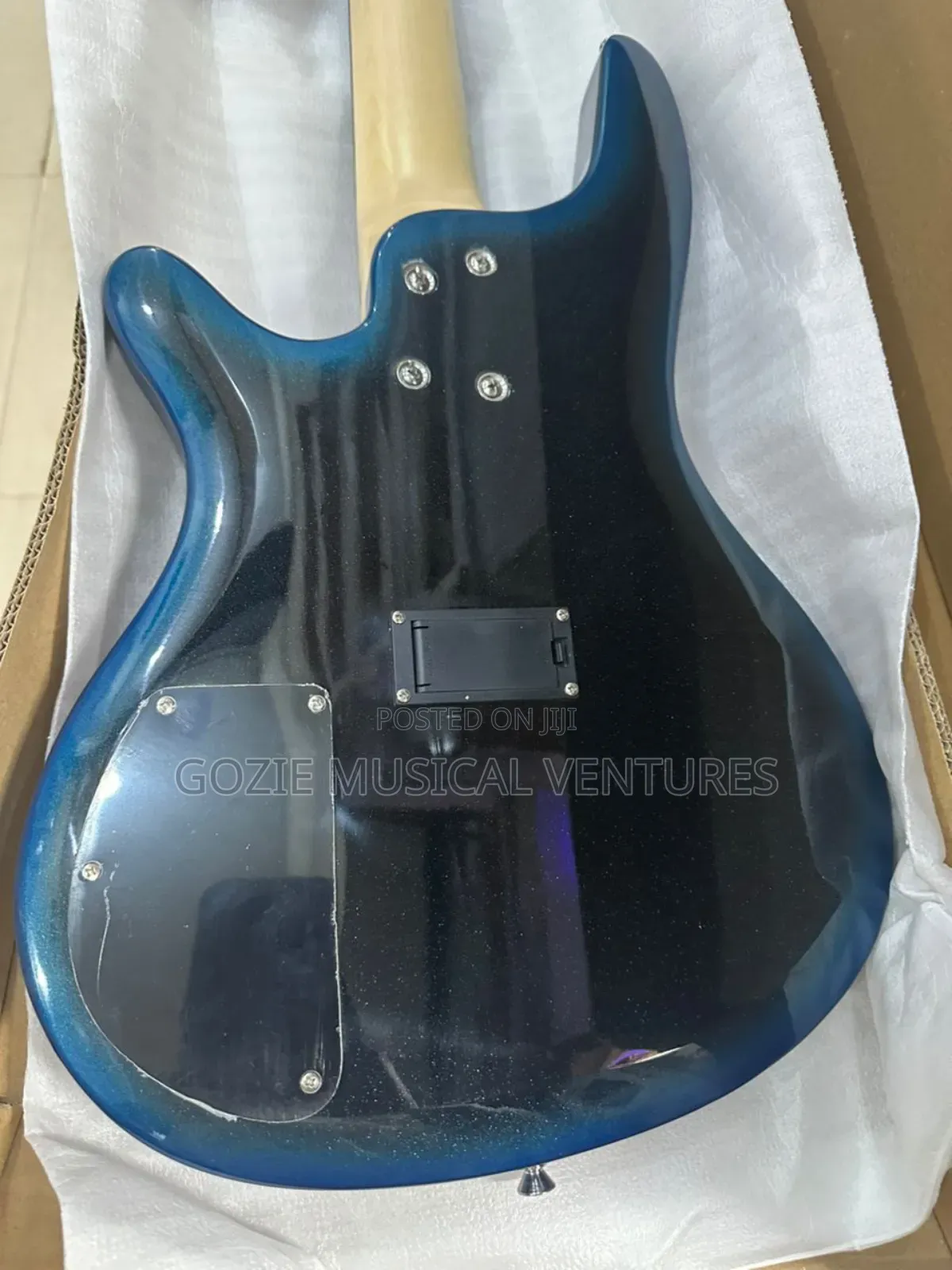 Ibanez SDGR 5-Strings Bass Guitar Sky Blue  and Red Colour