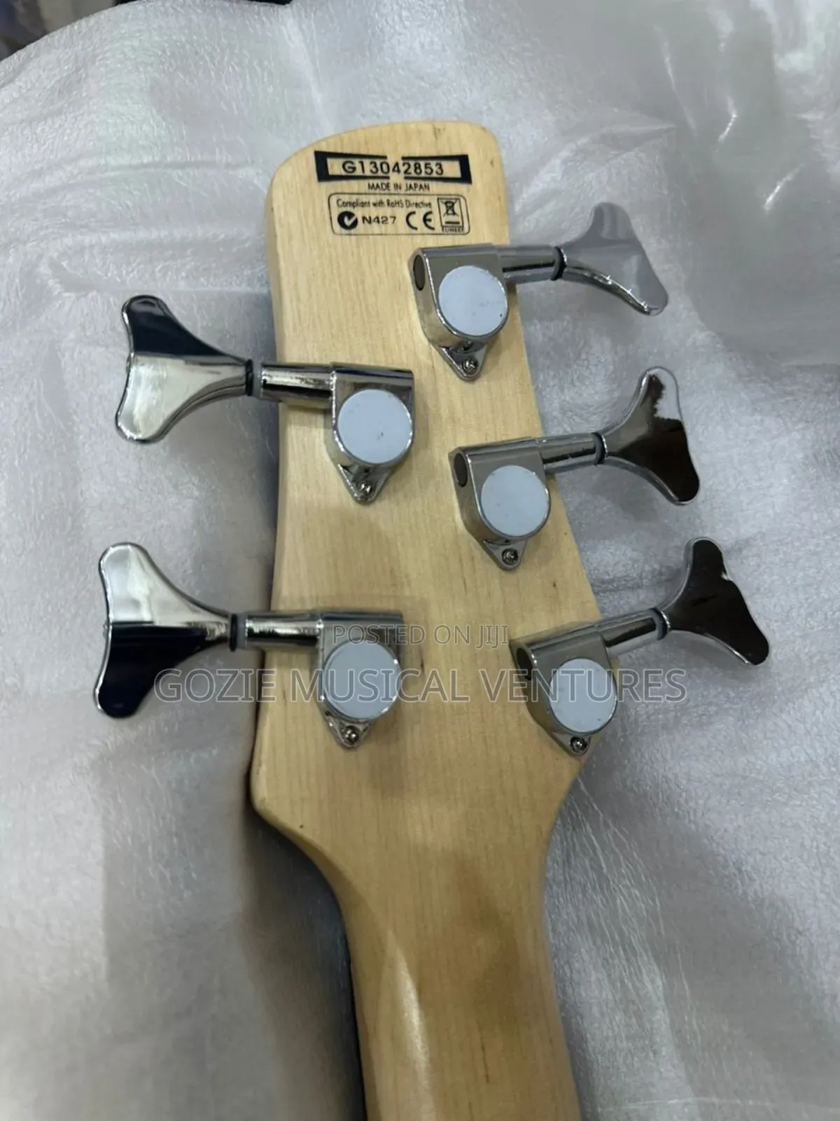 Ibanez SDGR 5-Strings Bass Guitar Sky Blue  and Red Colour