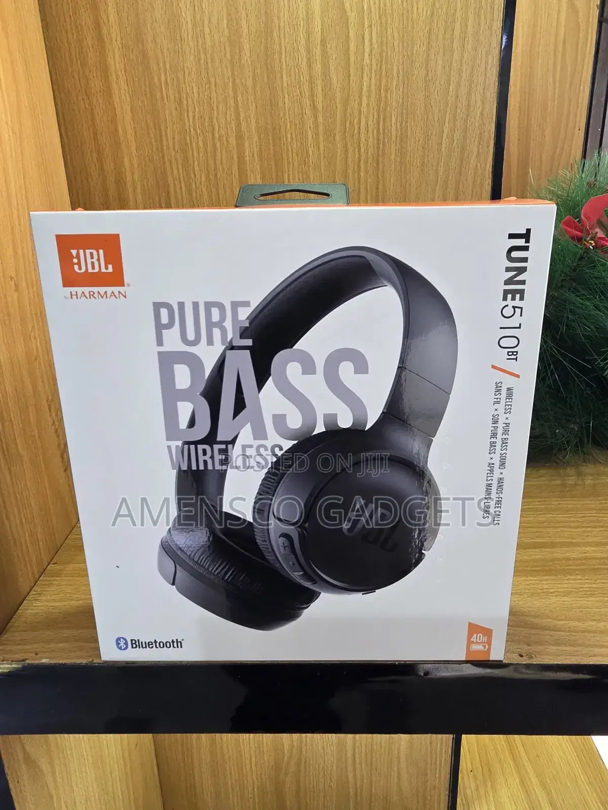 JBL Tune 510bt Pure Bass Wireless