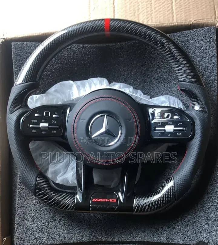 Steering Wheel Amg Fiber Carbon With Super-Sport Feature