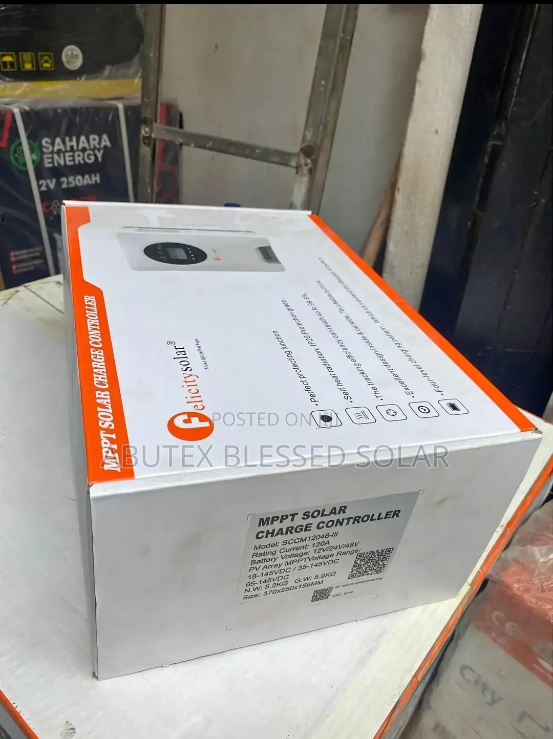 60ah 48v Felicity MPPT Charger Controller