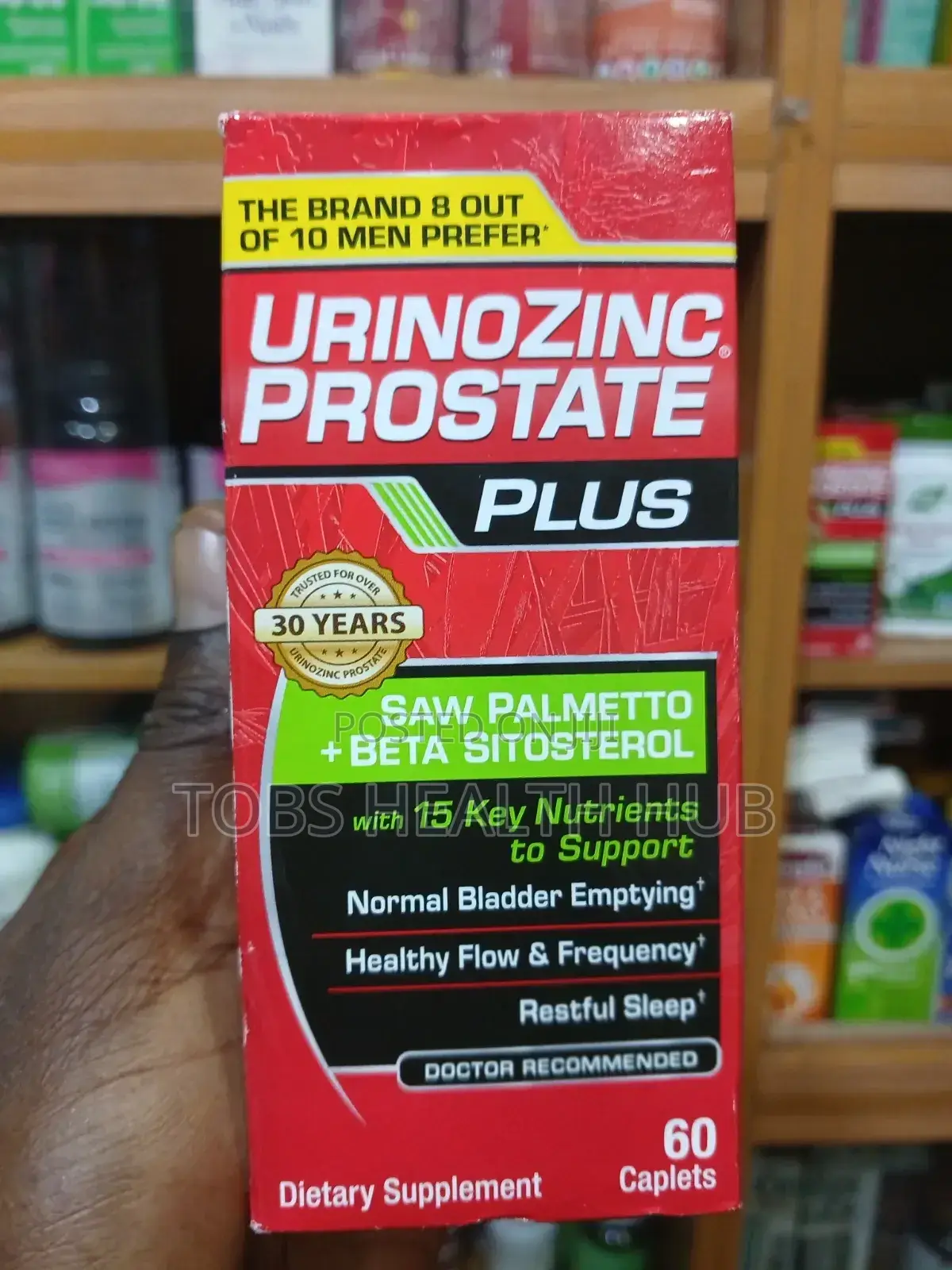 Urinozinc Prostate Support Stop Frequent Urination/ Men’S Health Supp.