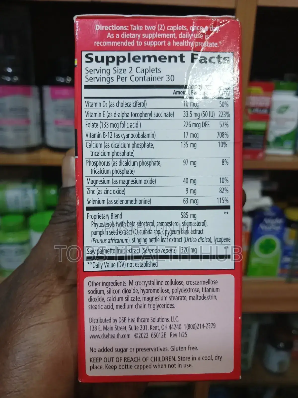 Urinozinc Prostate Support Stop Frequent Urination/ Men’S Health Supp.