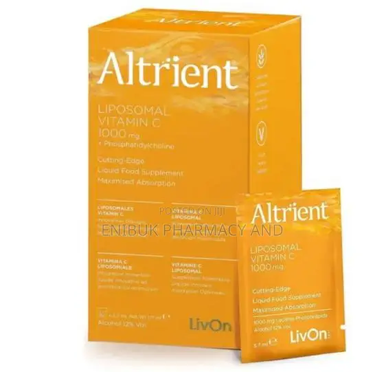High Absorption Liposomal Vitamin C 1000mg Daily Wellness Support