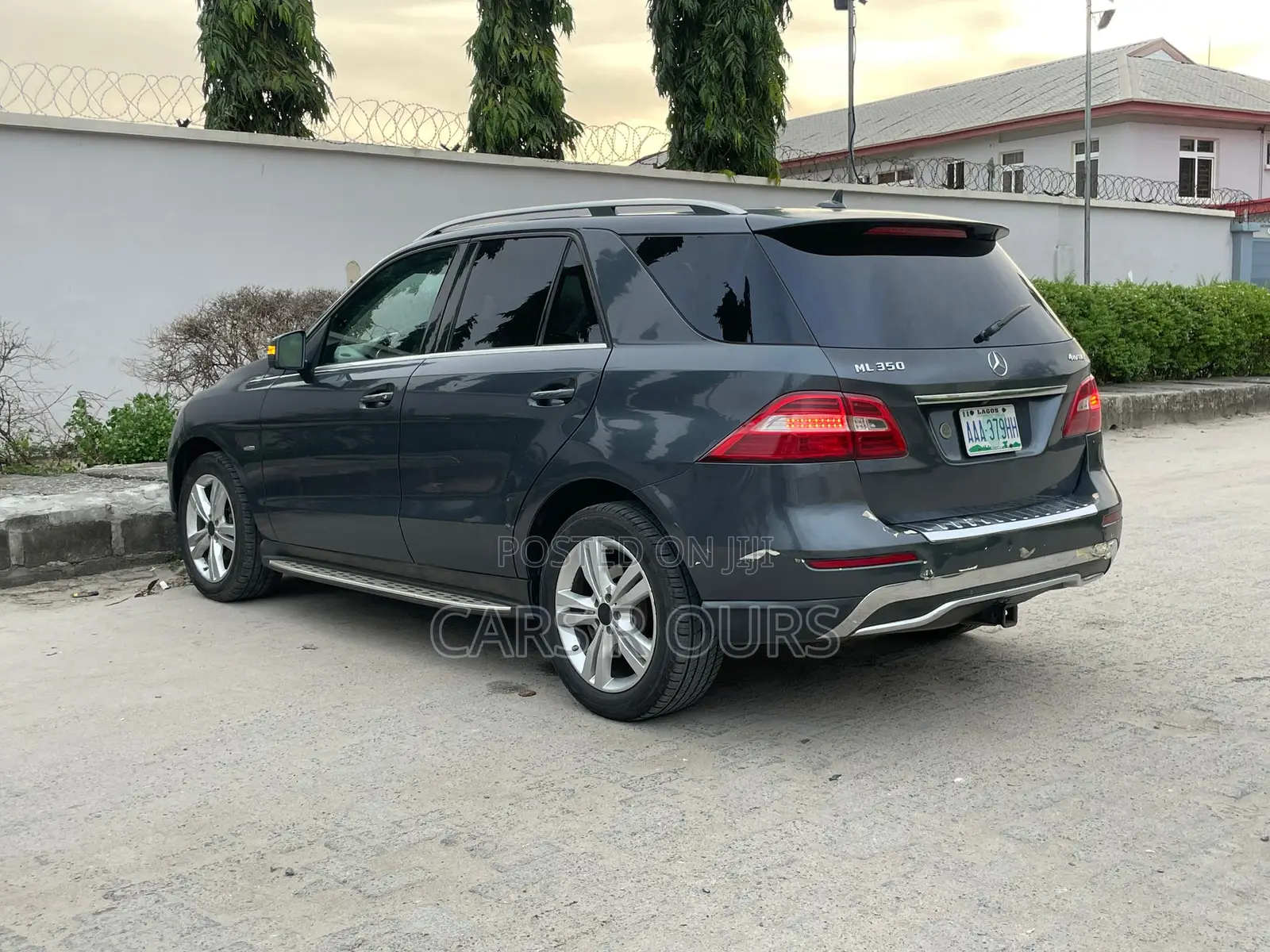 Mercedes-Benz M Class ML 350 4Matic 2012 Gray