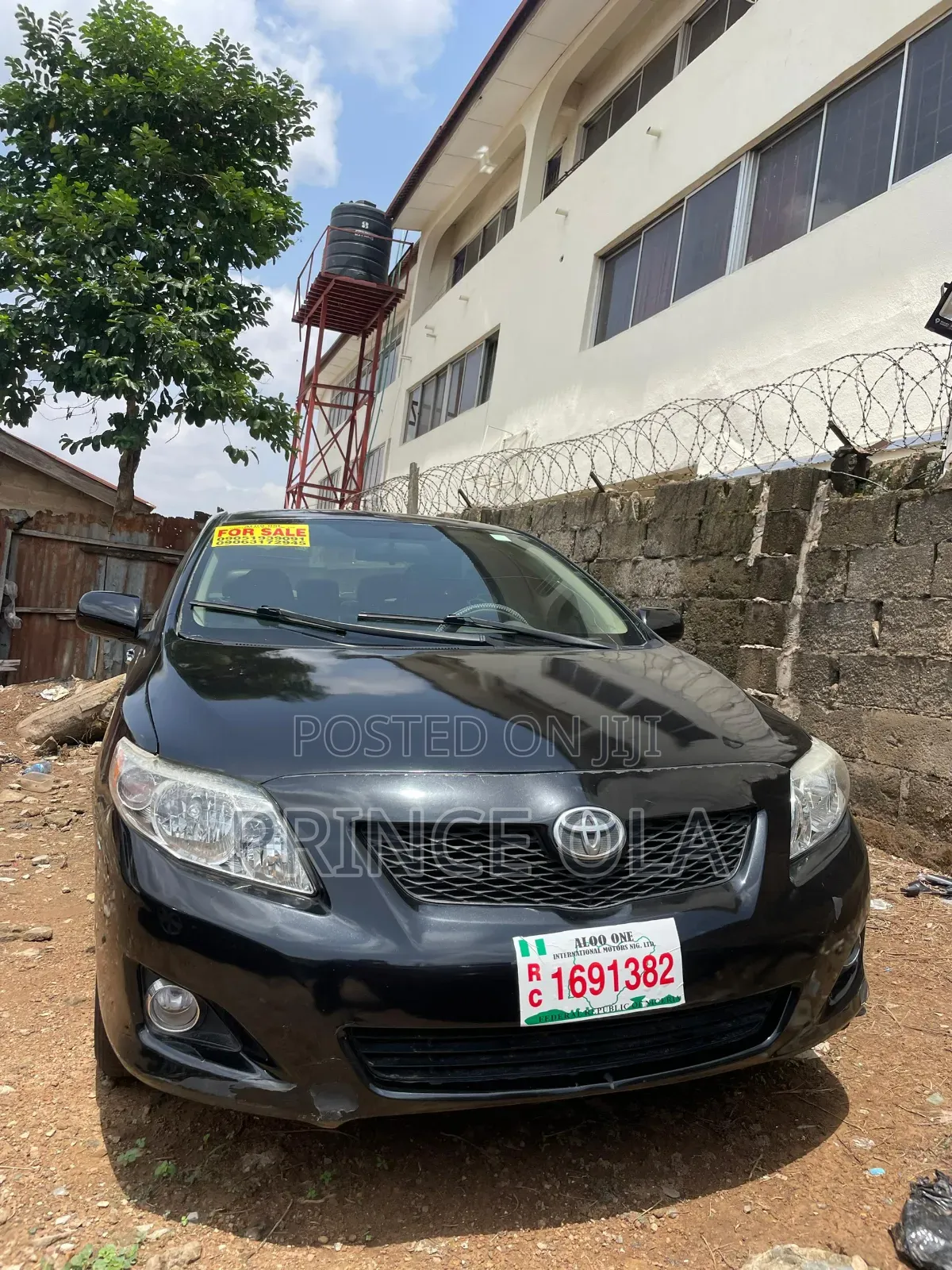 Toyota Corolla 2009 Black