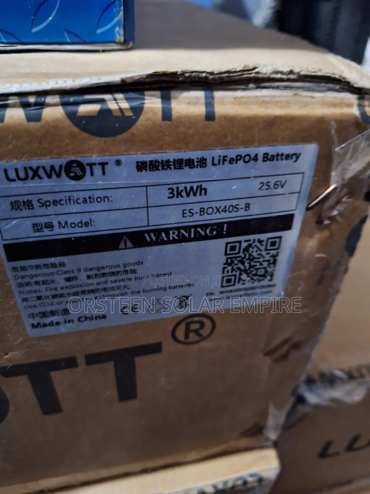Luxwatt 3kwh 24v Lithium Battery