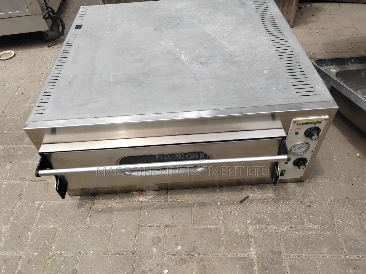 Resto Italia Start Single Deck Commercial Electric Pizza Oven