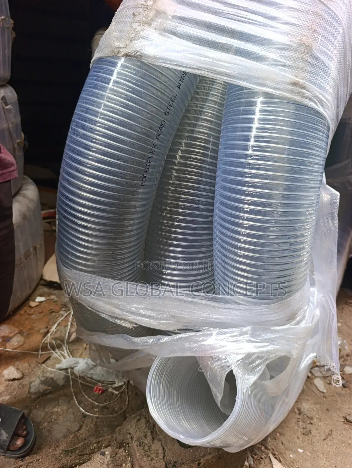 6 Inches Wire Braided Reinforcetransparent Suction Hose