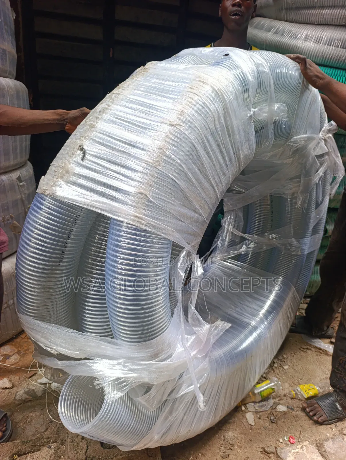 6 Inches Wire Braided Reinforcetransparent Suction Hose