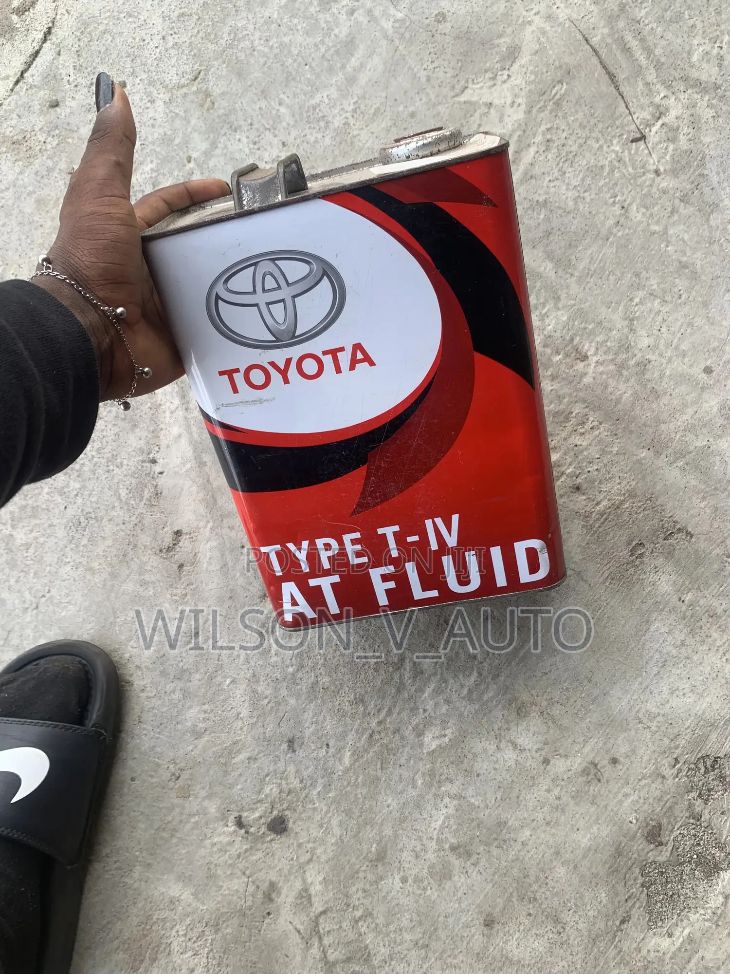 Genuine Toyota Type T-Iv Automatic Transmission Fluid (Atf)