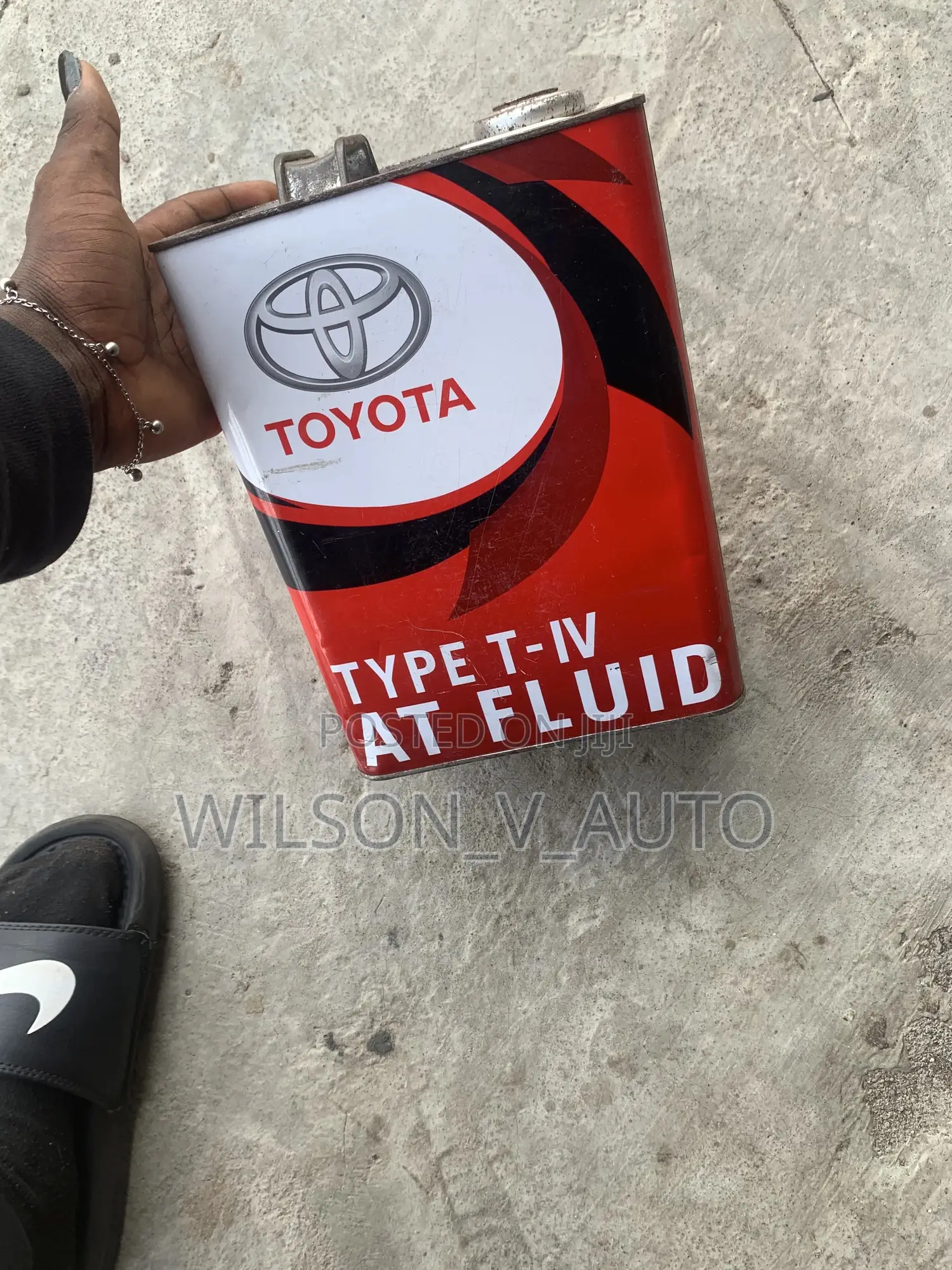 Genuine Toyota Type T-Iv Automatic Transmission Fluid (Atf)
