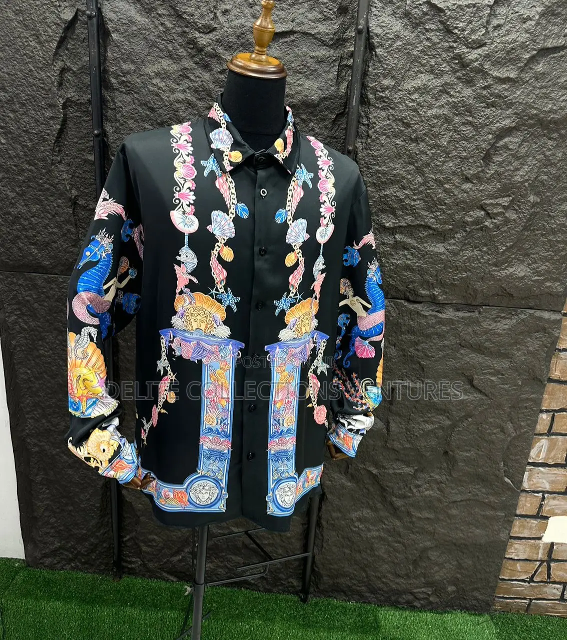 Original Luxury Silk Shirt Long Sleeve Available