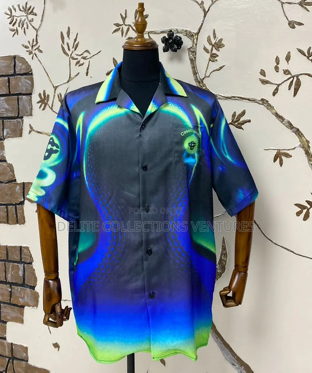 Original Luxury Silk Shirt Long Sleeve Available