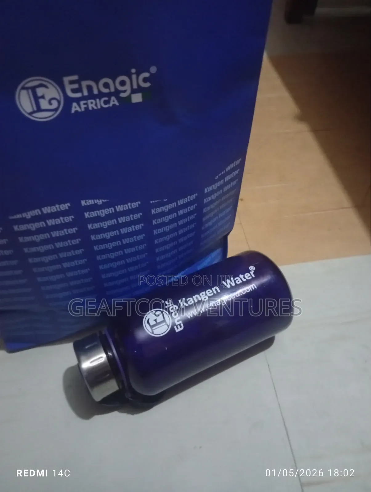 Kangen Water Bottle