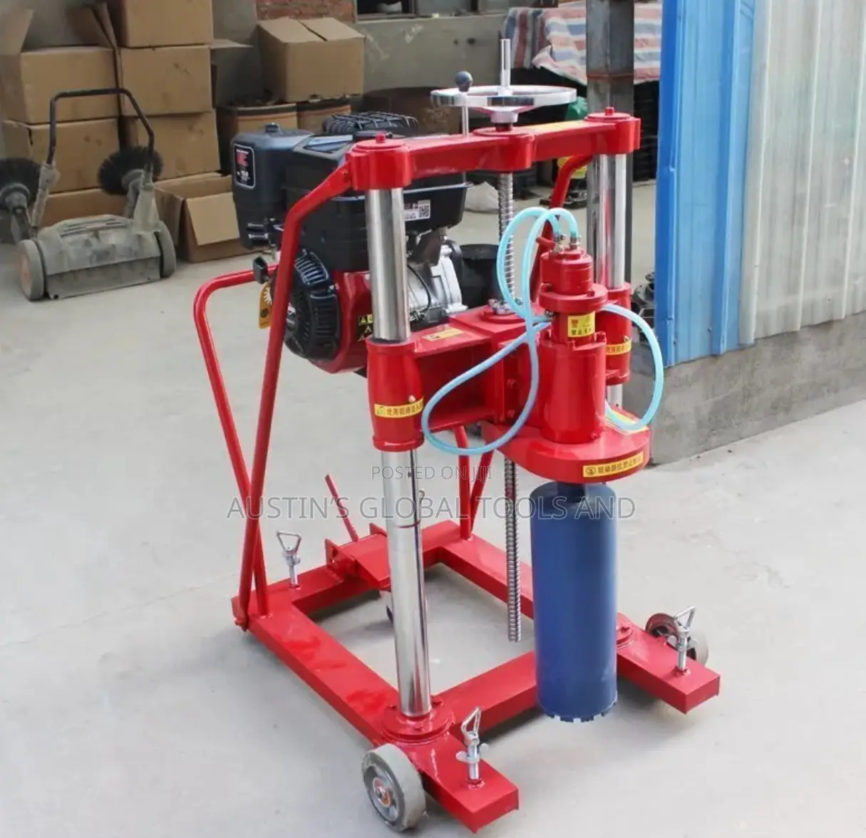 Heavy-duty Petrol Concrete Core Drilling Machine