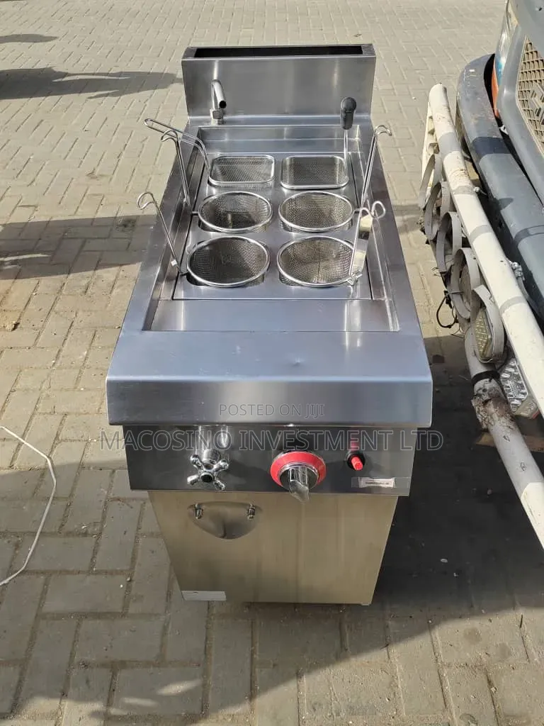 Commercial 6-Chamber Countertop Noodle Boiler/Pasta Cooker