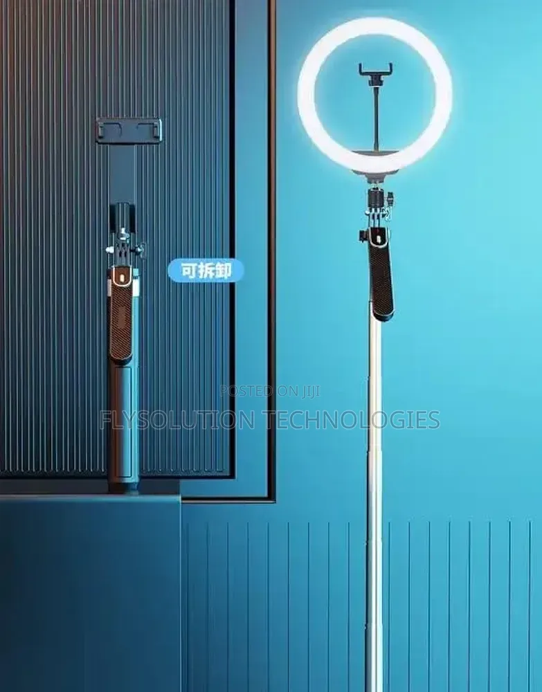 P180 1.8m Selfie Stick Tripod Monopod Stand Phone Holder (Black)