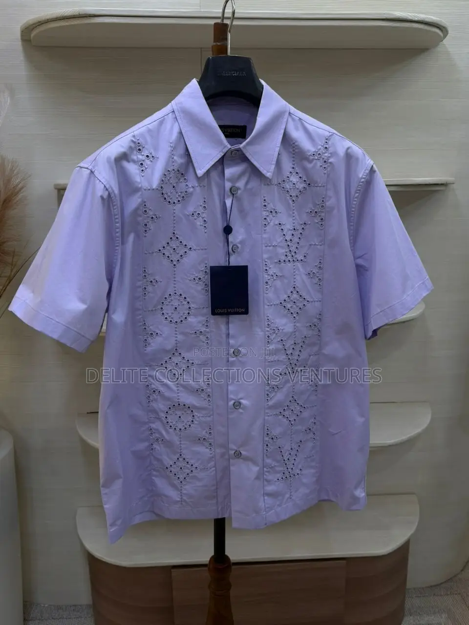 Gray Original Louis Vuitton Shirt Available