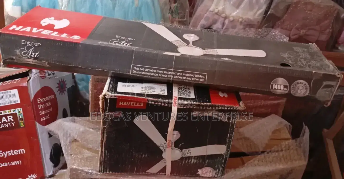 Havell Fan Enticer Art Black