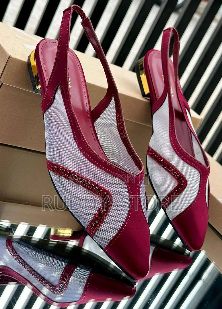 Pointed-Toe Slingback Flats