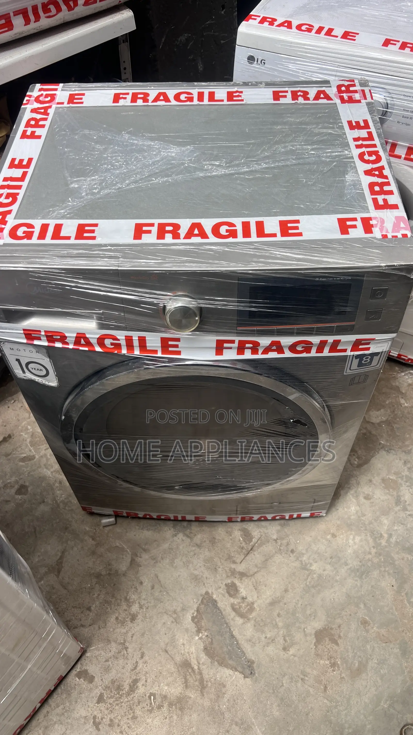 Inverter Drive Midea 8kg Washing Machine Wit Dryer With Warranty