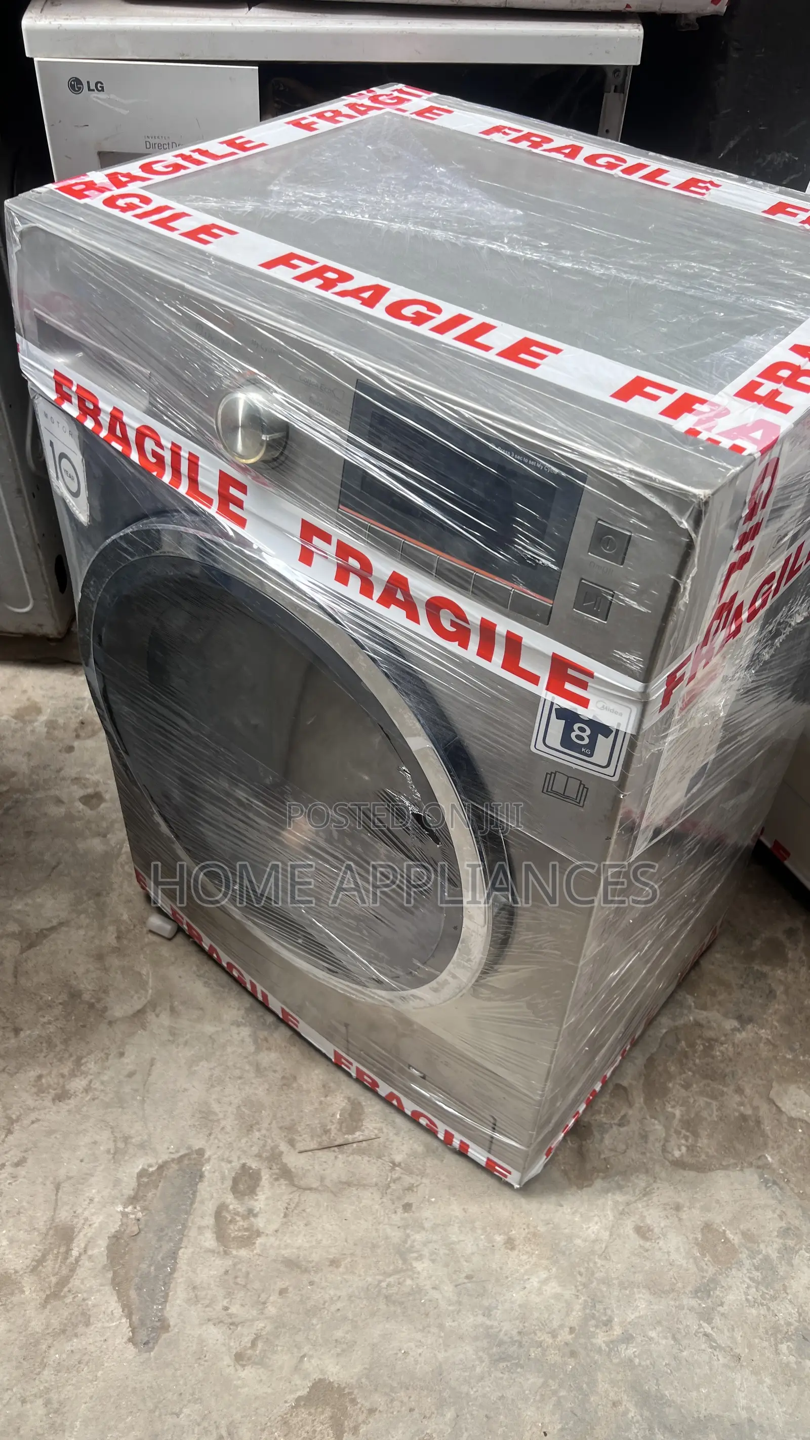 Inverter Drive Midea 8kg Washing Machine Wit Dryer With Warranty
