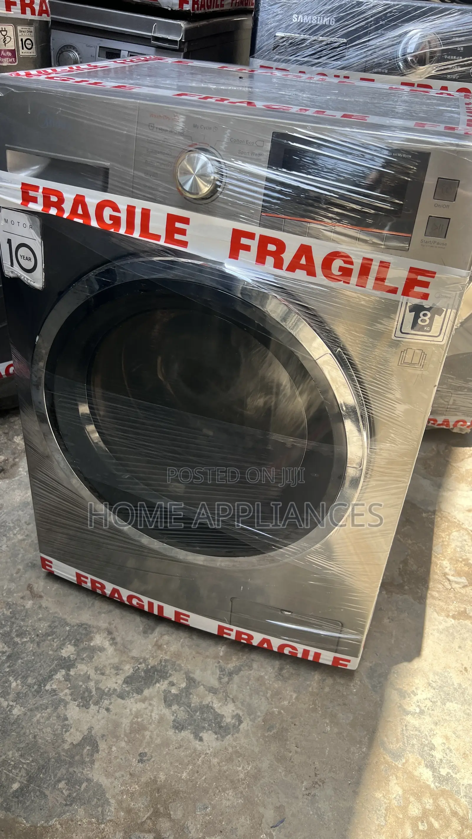 Midea Direct Drive Washing Machine Wit Dryer Wit Warranty