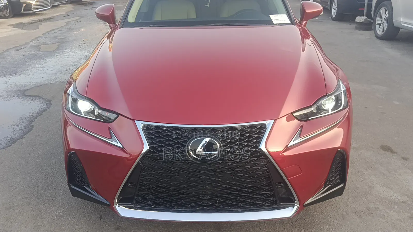 Lexus IS 350 AWD 2014 Red