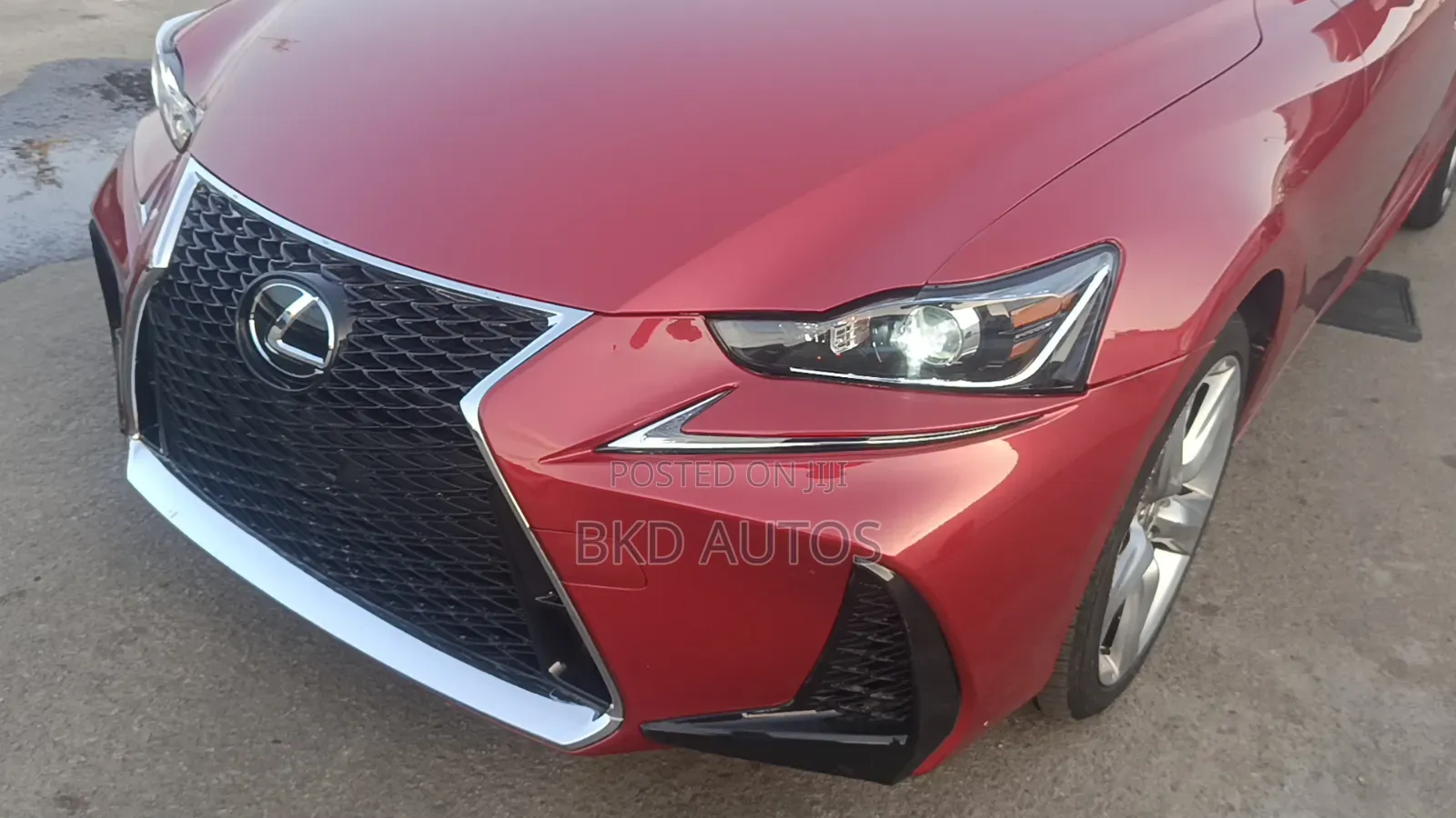 Lexus IS 350 AWD 2014 Red