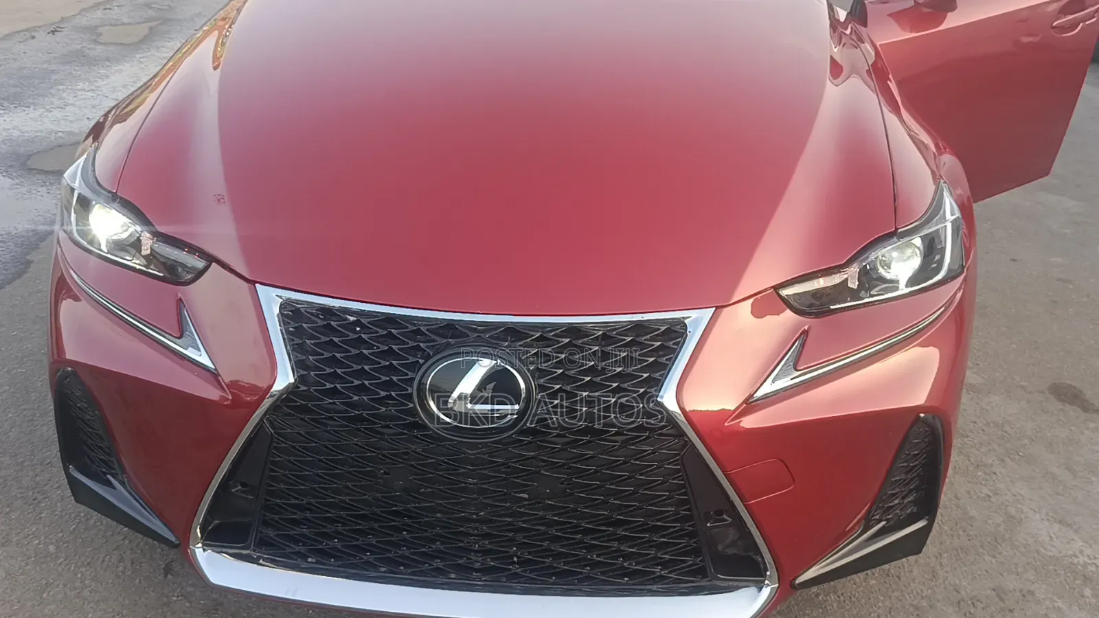 Lexus IS 350 AWD 2014 Red